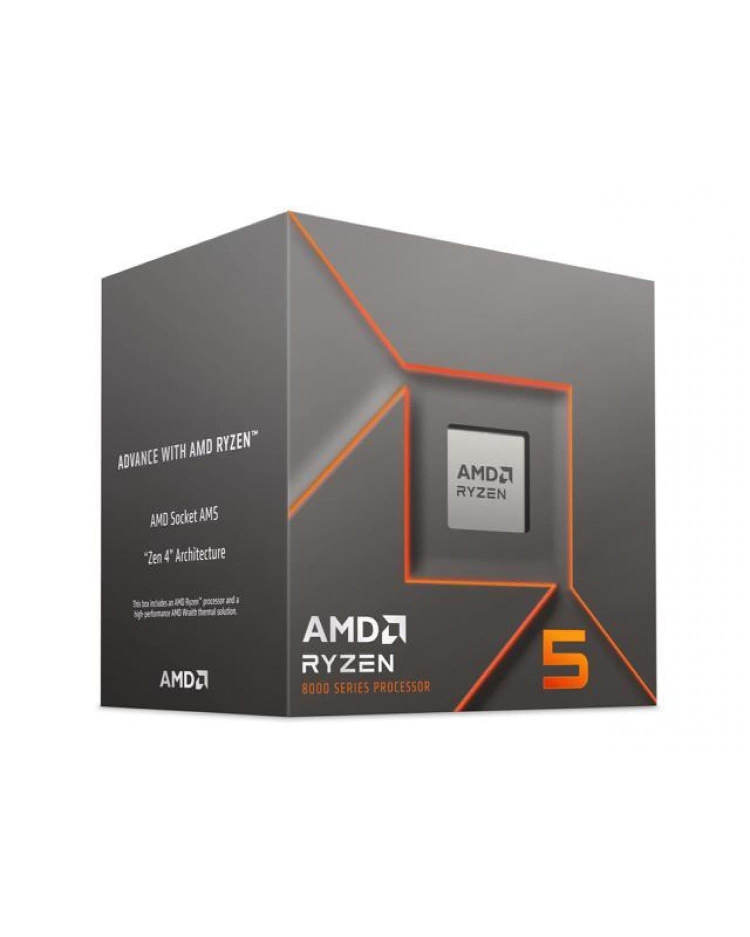 PROCESADOR AMD (AM5) RYZEN 5 8400F C/COOLER
