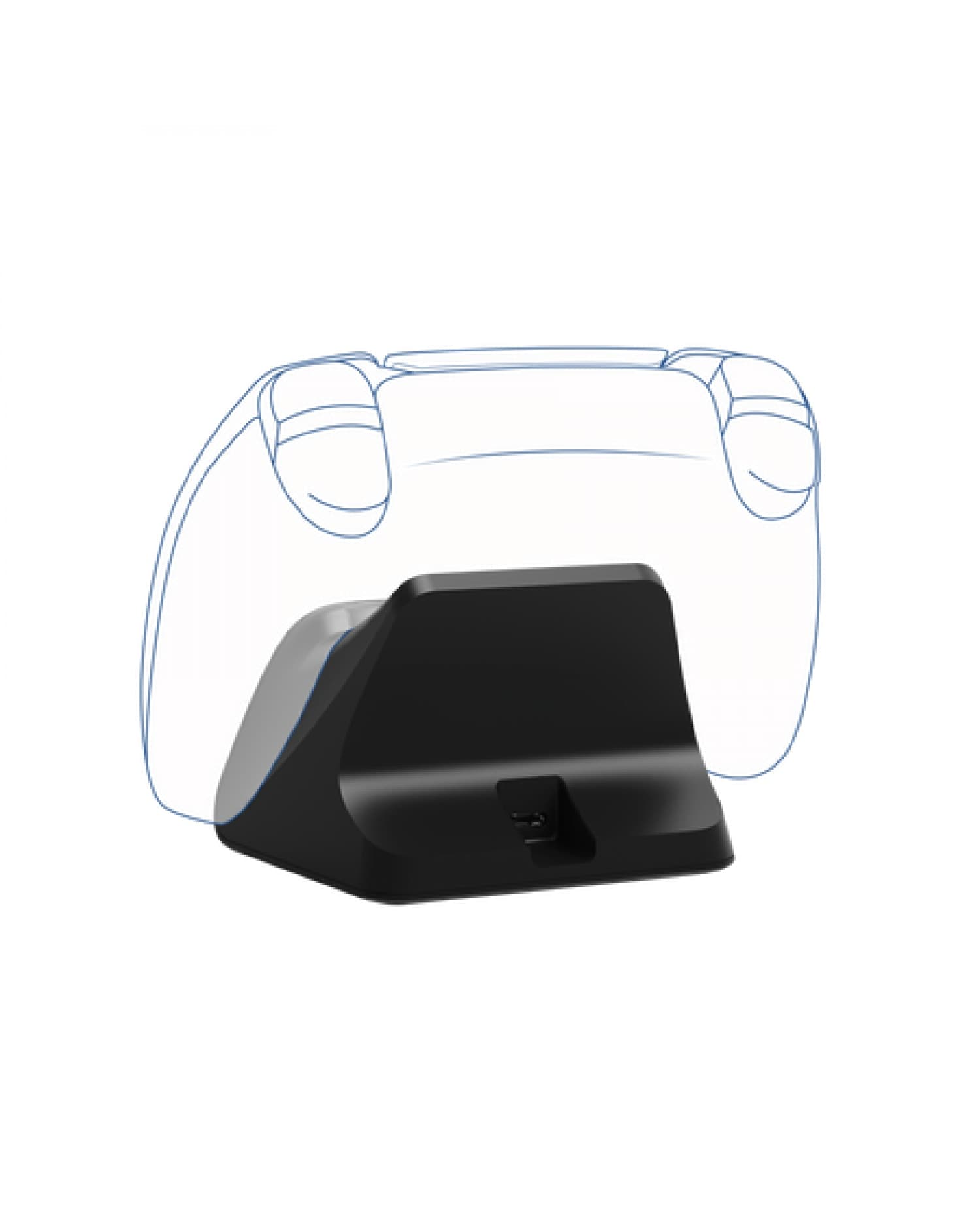 SOPORTE DE CARGA RÁPIDA GXTRUST 255 PARA CONTROL DUALSENSE PS5 BLANCO