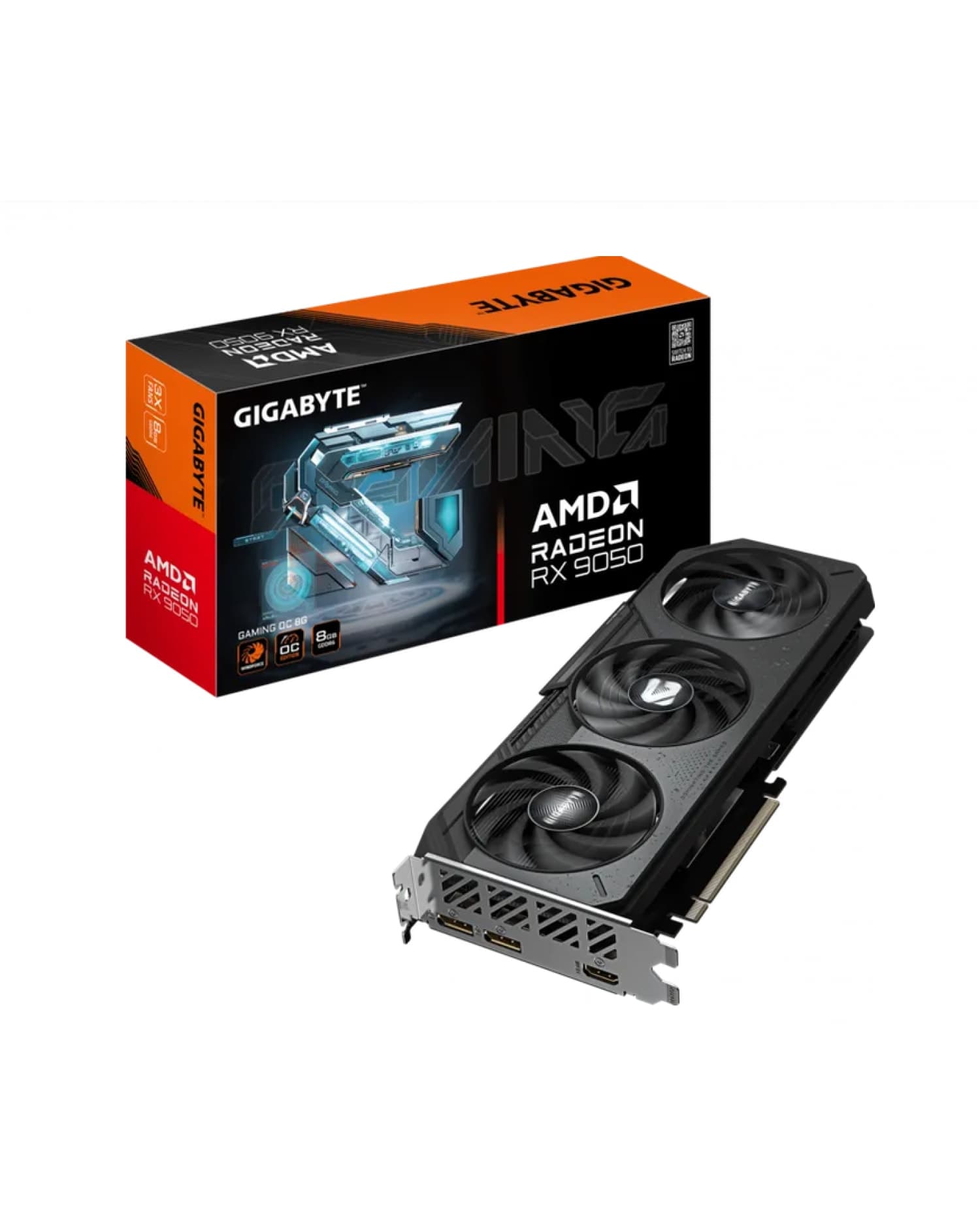 PLACA DE VIDEO GIGABYTE RADEON RX 9050 GAMING OC 8GB