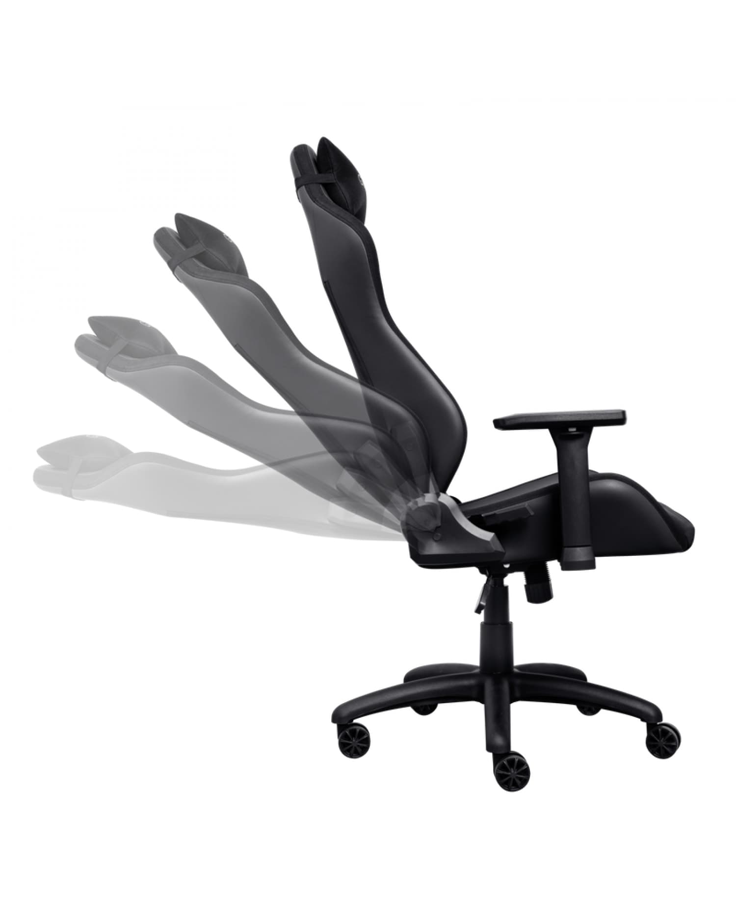 SILLA GAMER GXTRUST 714 RUYA ERGONÓMICA Y TRANSPIRABLE CON APOYO 3D NEGRO