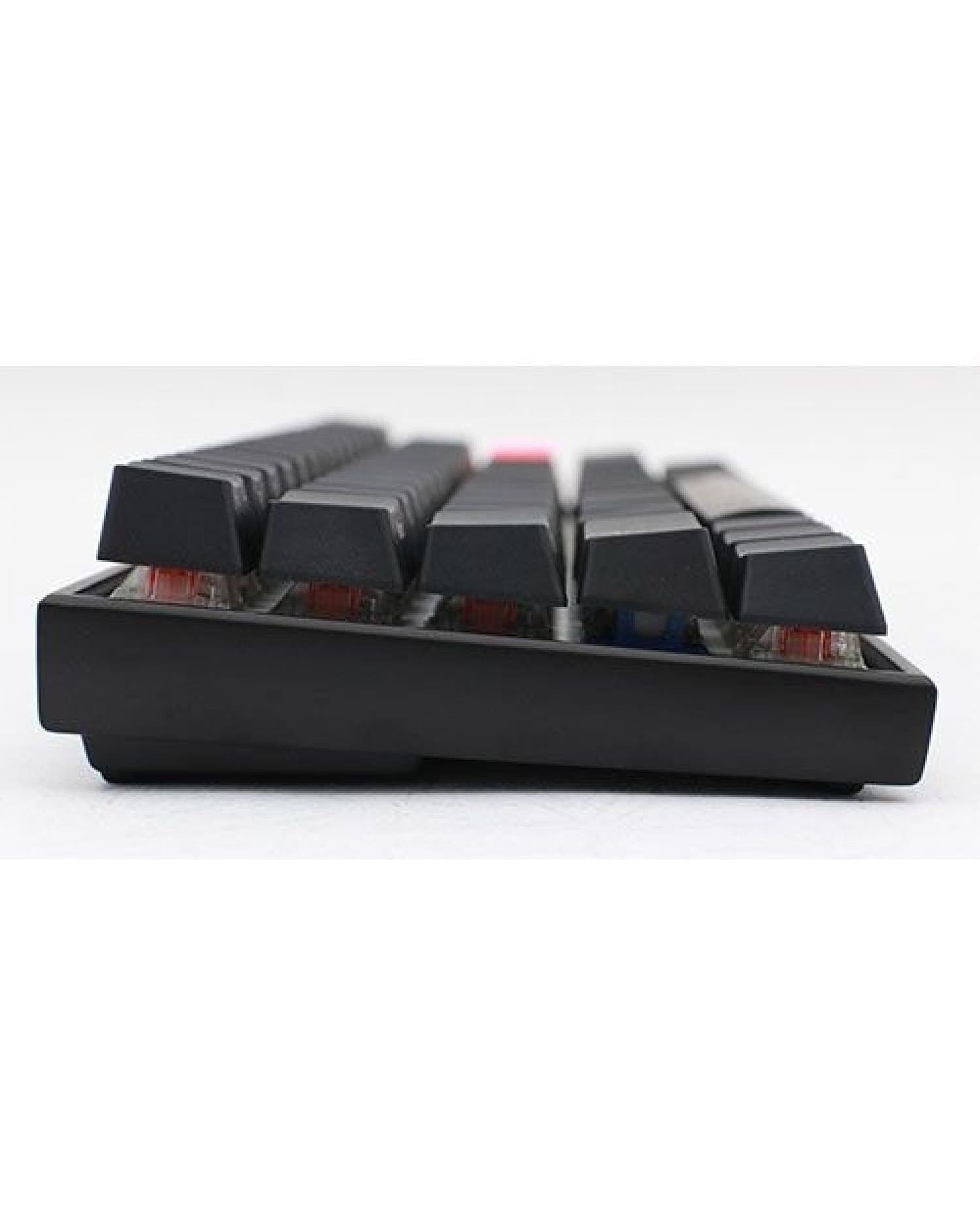 TECLADO GAMER DUCKY MECHA MINI RGB CHERRY BROWN RGB PBT DOUBLE-SHOT 60