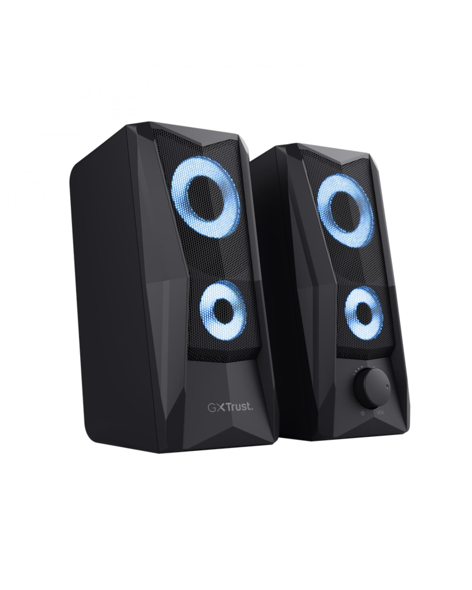 PARLANTE TRUST JAVV RGB SET BLACK 2.0 GXT606B