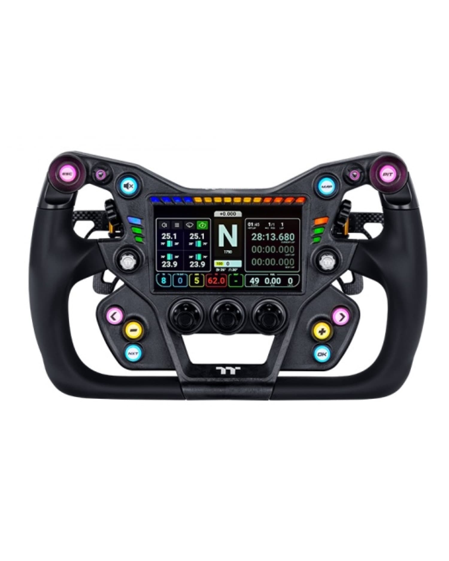 SIMULADOR THERMALTAKE VOLANTE PREMIUM XRW-G1 GT PANTALLA TOUCH DISPLAY