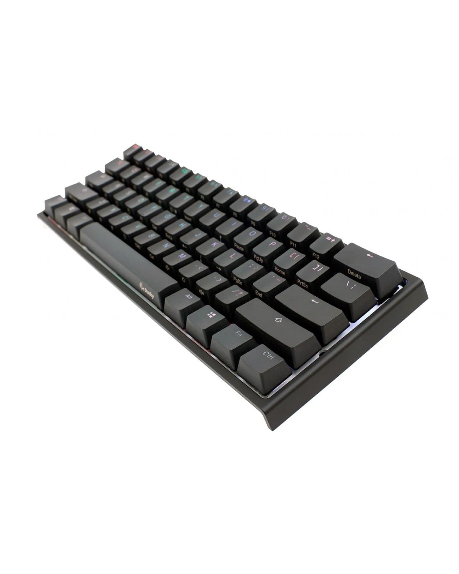 TECLADO GAMER DUCKY ONE 2 MINI RGB CHERRY MX BROWN DOUBLE-SHOT PBT MECANICO