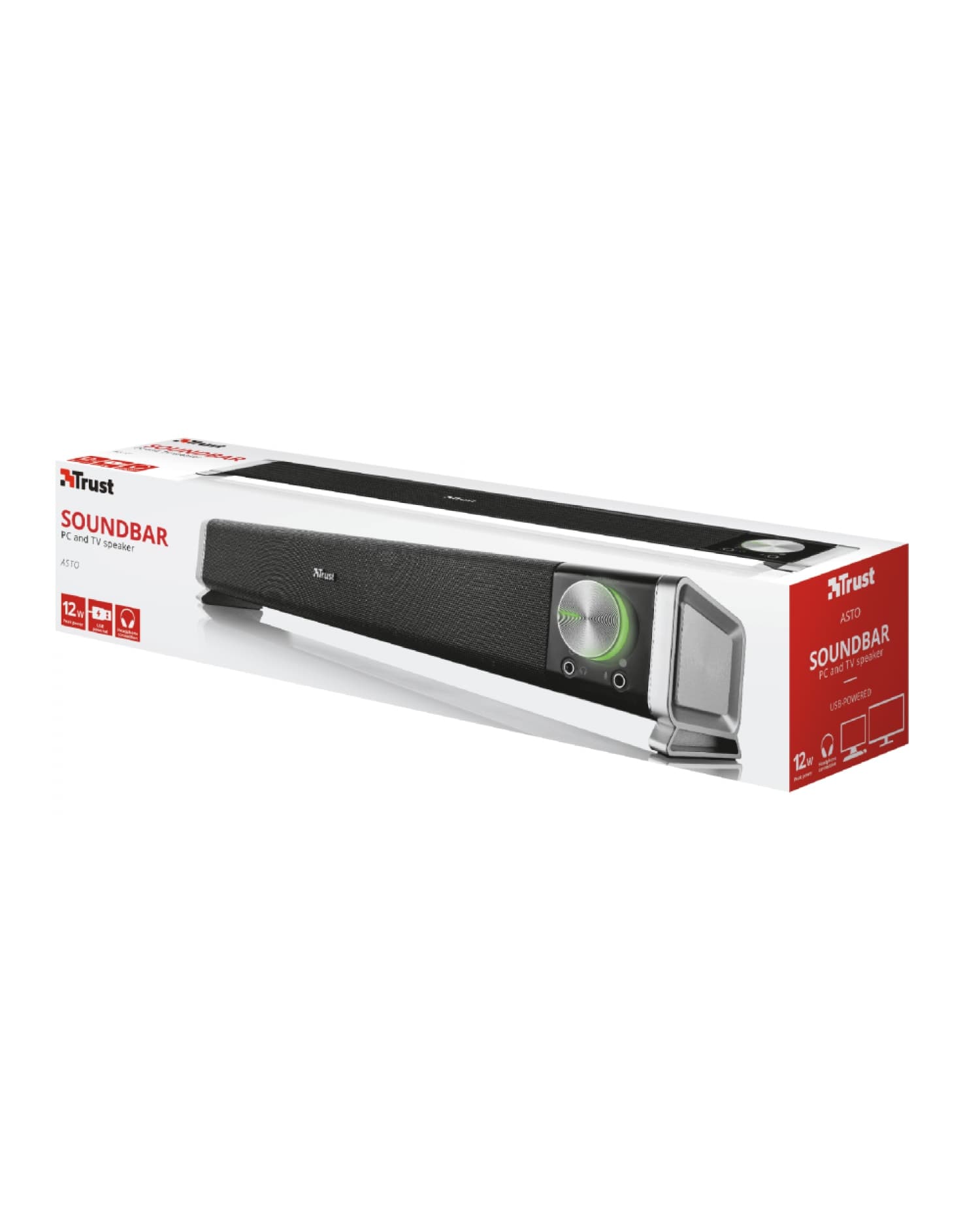 PARLANTE BARRA DE SONIDO TRUST ASTO