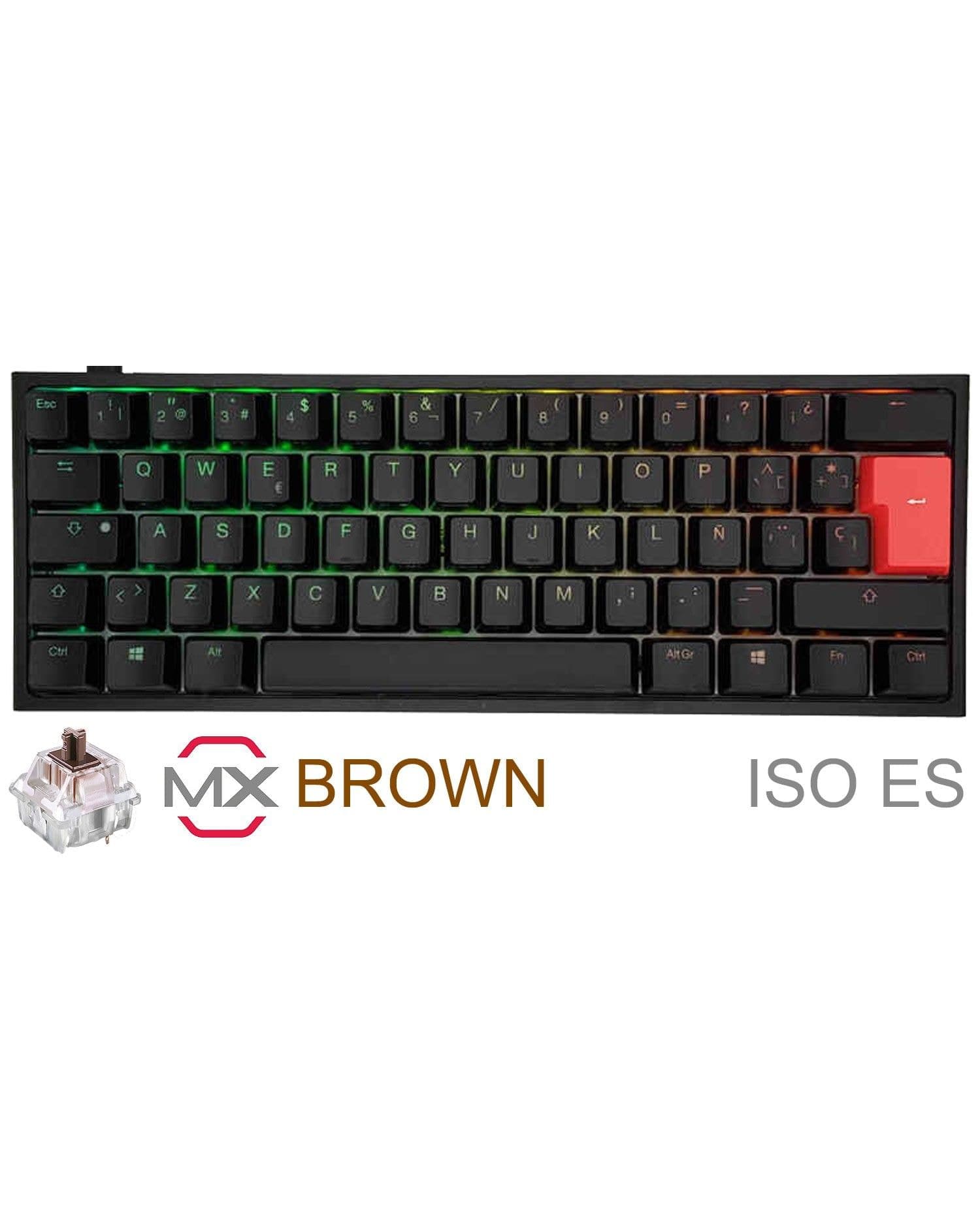 TECLADO GAMER DUCKY ONE 2 BESALAZT1
