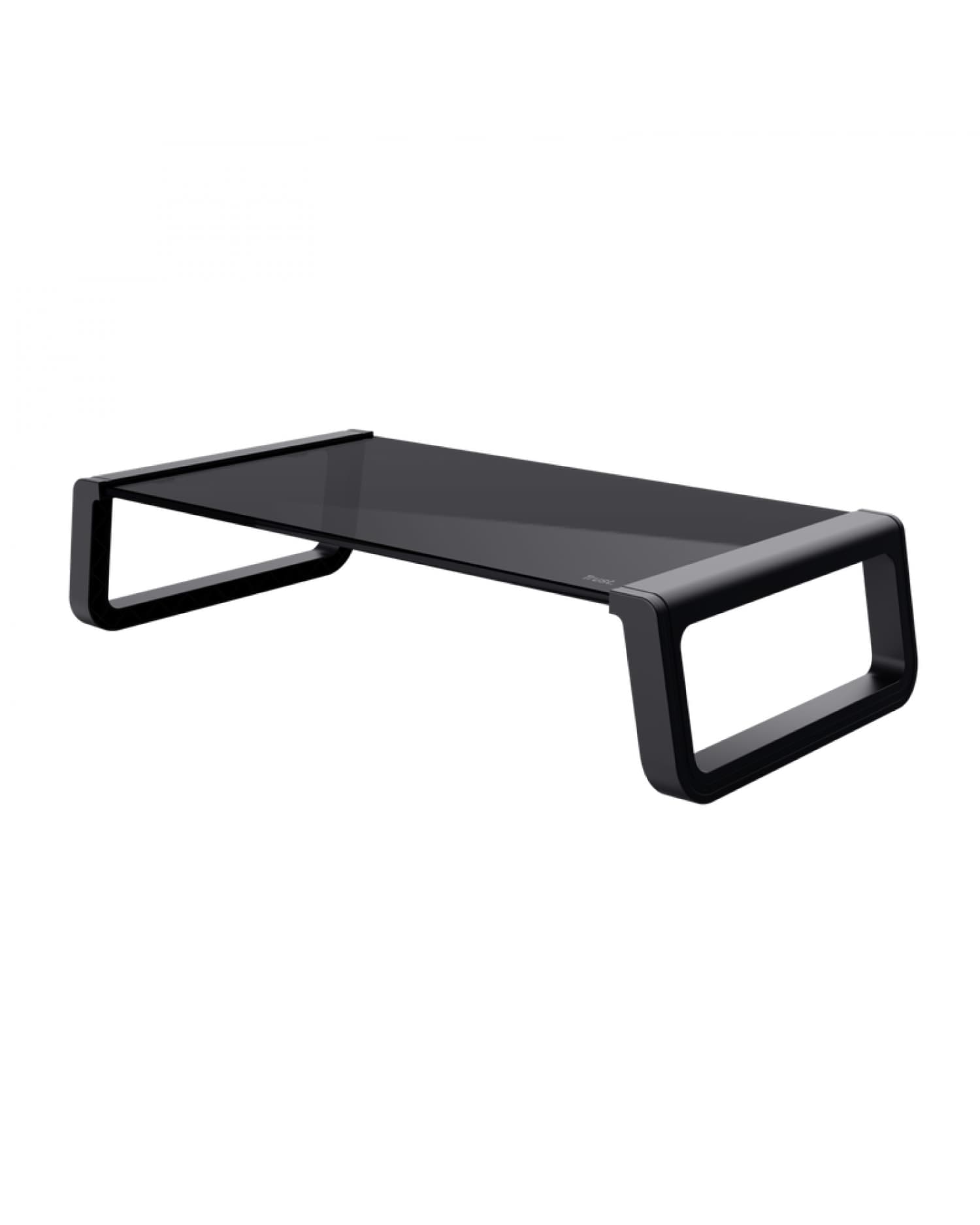 SOPORTE TRUST MONTA MONITOR VIDRIO STAND BLACK