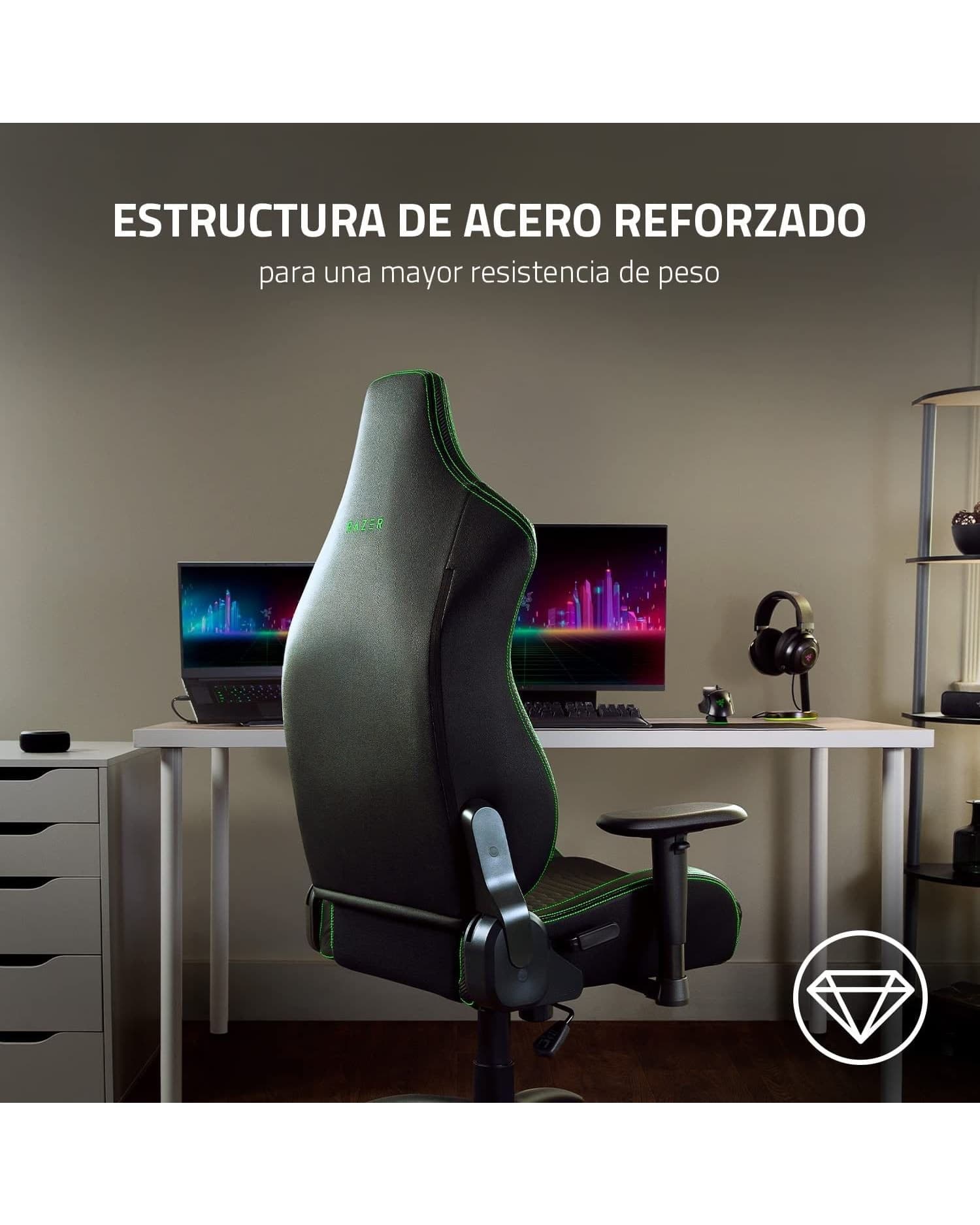 SILLA GAMER RAZER ISKUR X