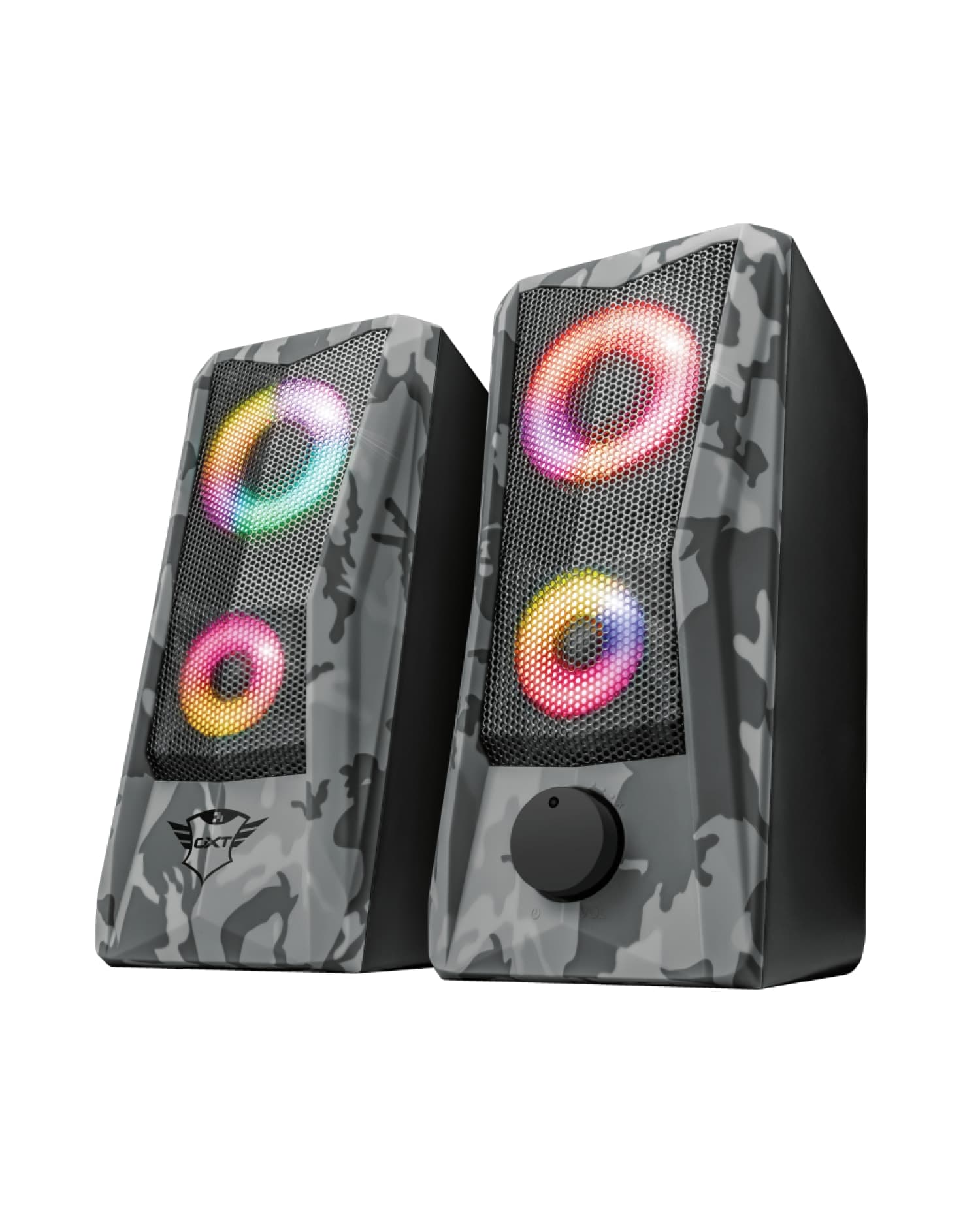 PARLANTE TRUST JAVV RGB SET 2.0 GXT606