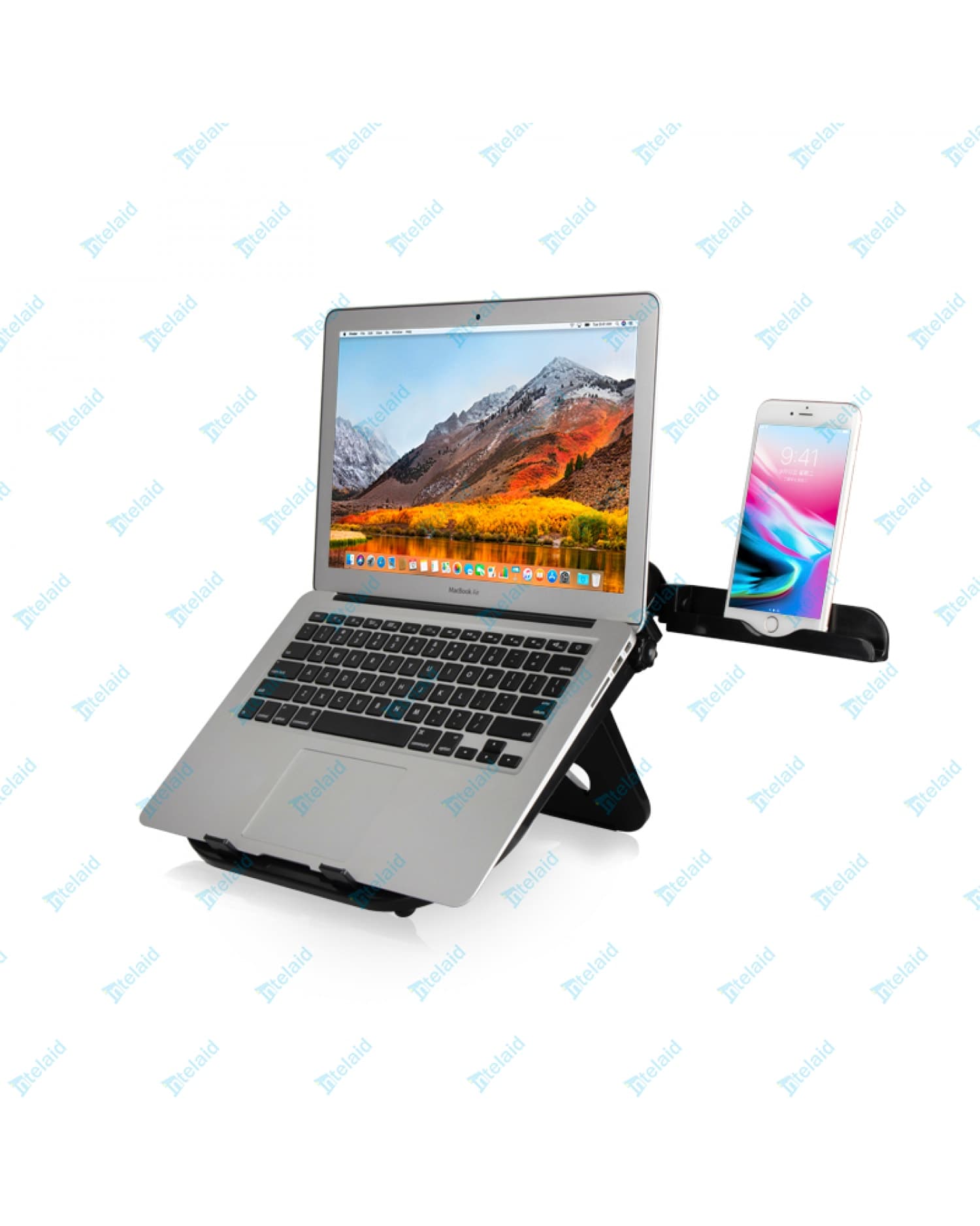 SOPORTE INTELAID PLEGABLE PARA NOTEBOOK APTO 10 A 17 5KG