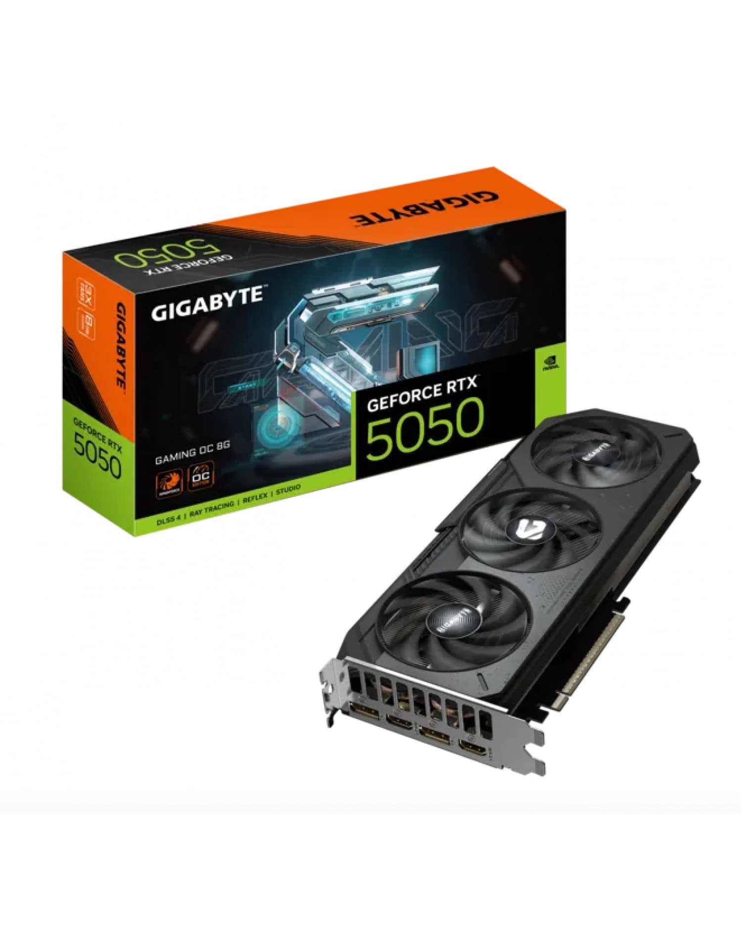PLACA DE VIDEO GIGABYTE RTX 5050 GAMING OC 8GB