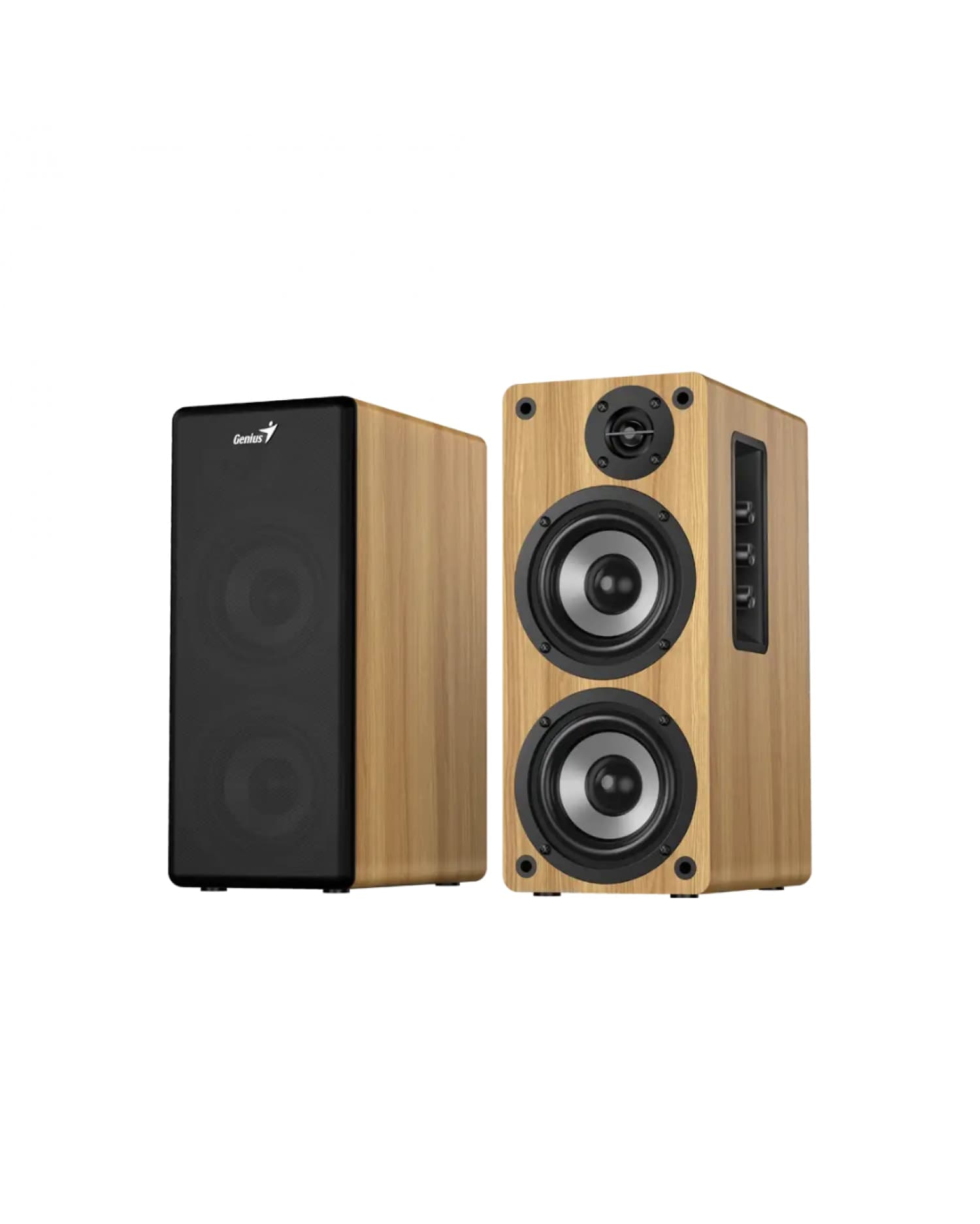 PARLANTE BLUETOOTH GENIUS SP-HF1220BT 45W PINE WOOD
