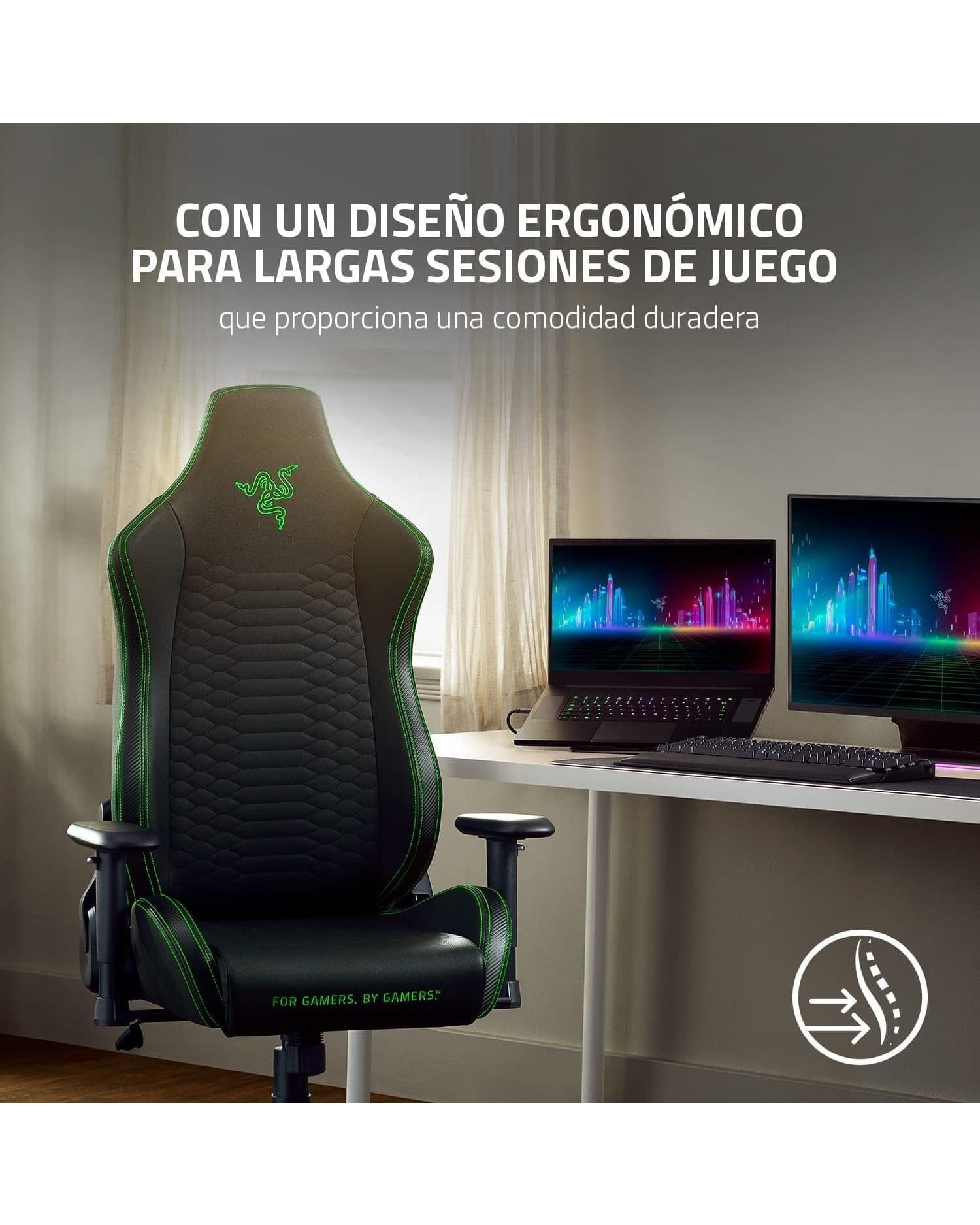 SILLA GAMER RAZER ISKUR X
