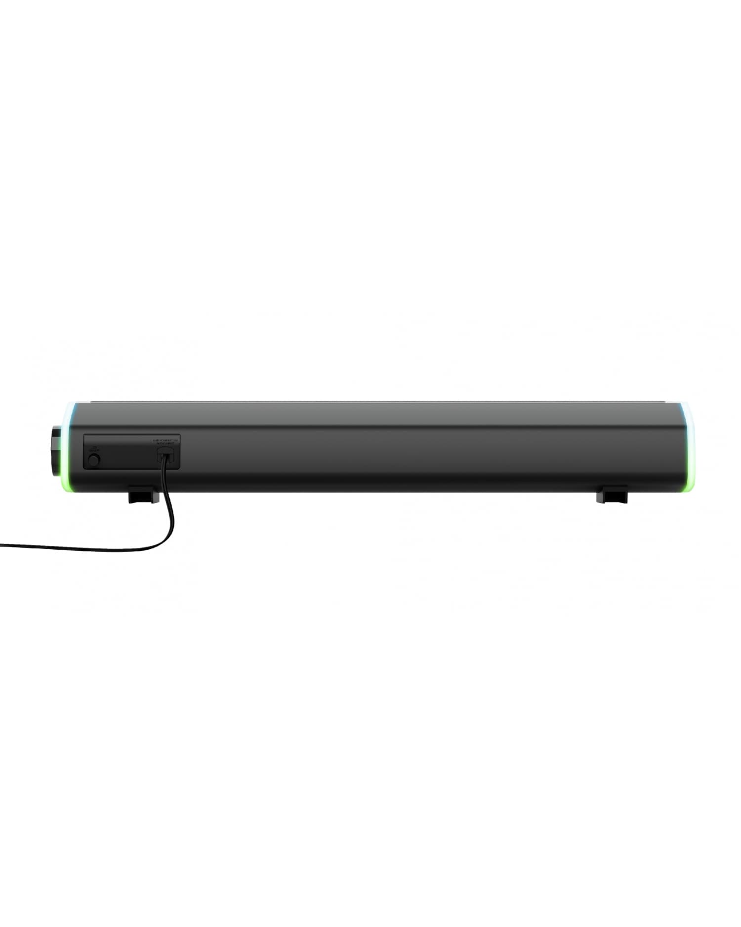 PARLANTE BARRA DE SONIDO TRUST AXON RGB LED GXT620