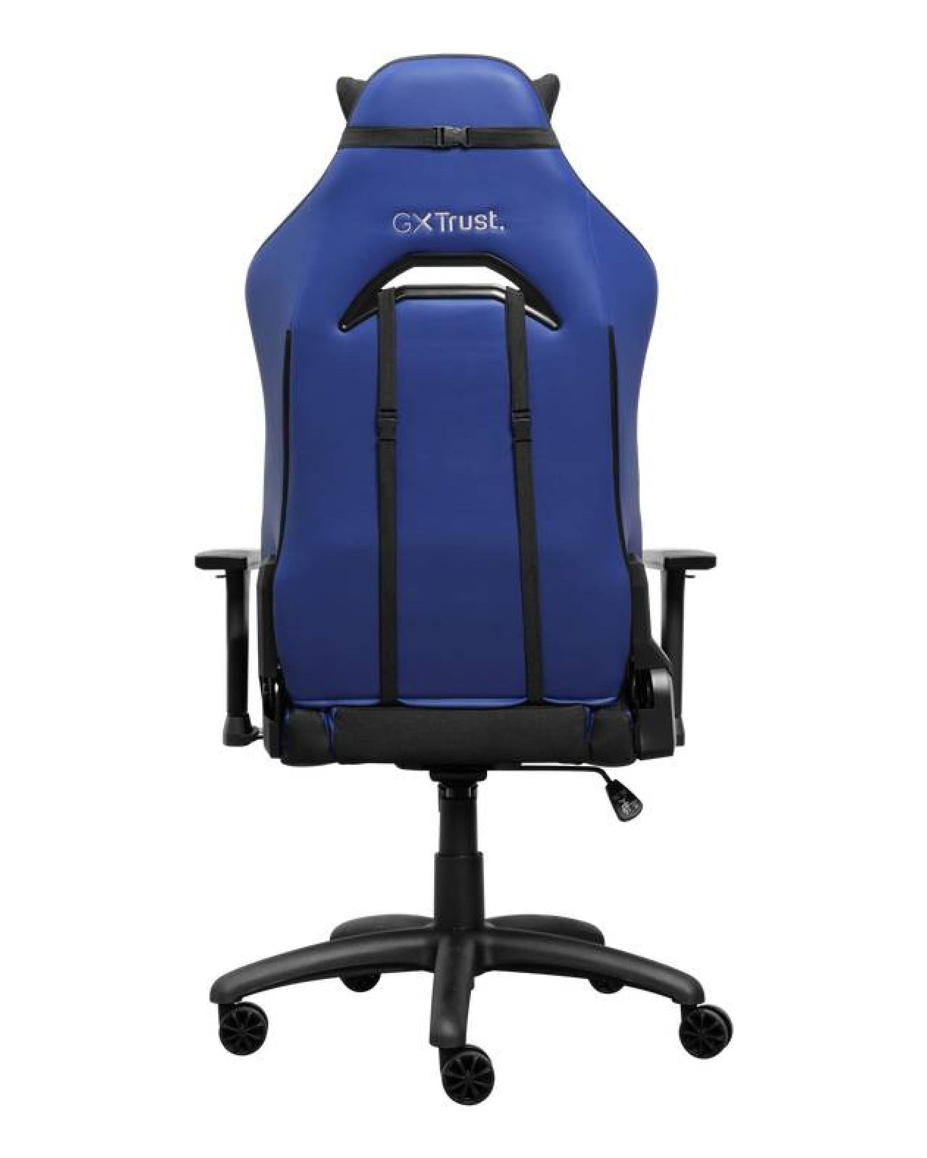 SILLA GAMER GXTRUST 714B RUYA ERGONÓMICA Y TRANSPIRABLE CON APOYO 3D AZUL