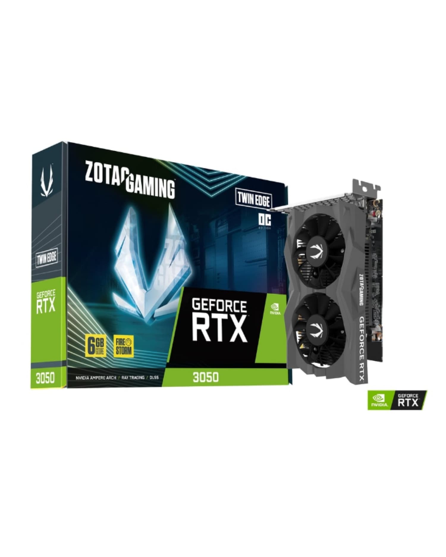 PLACA DE VIDEO ZOTAC RTX 3050 6GB TWIN EDGE OC