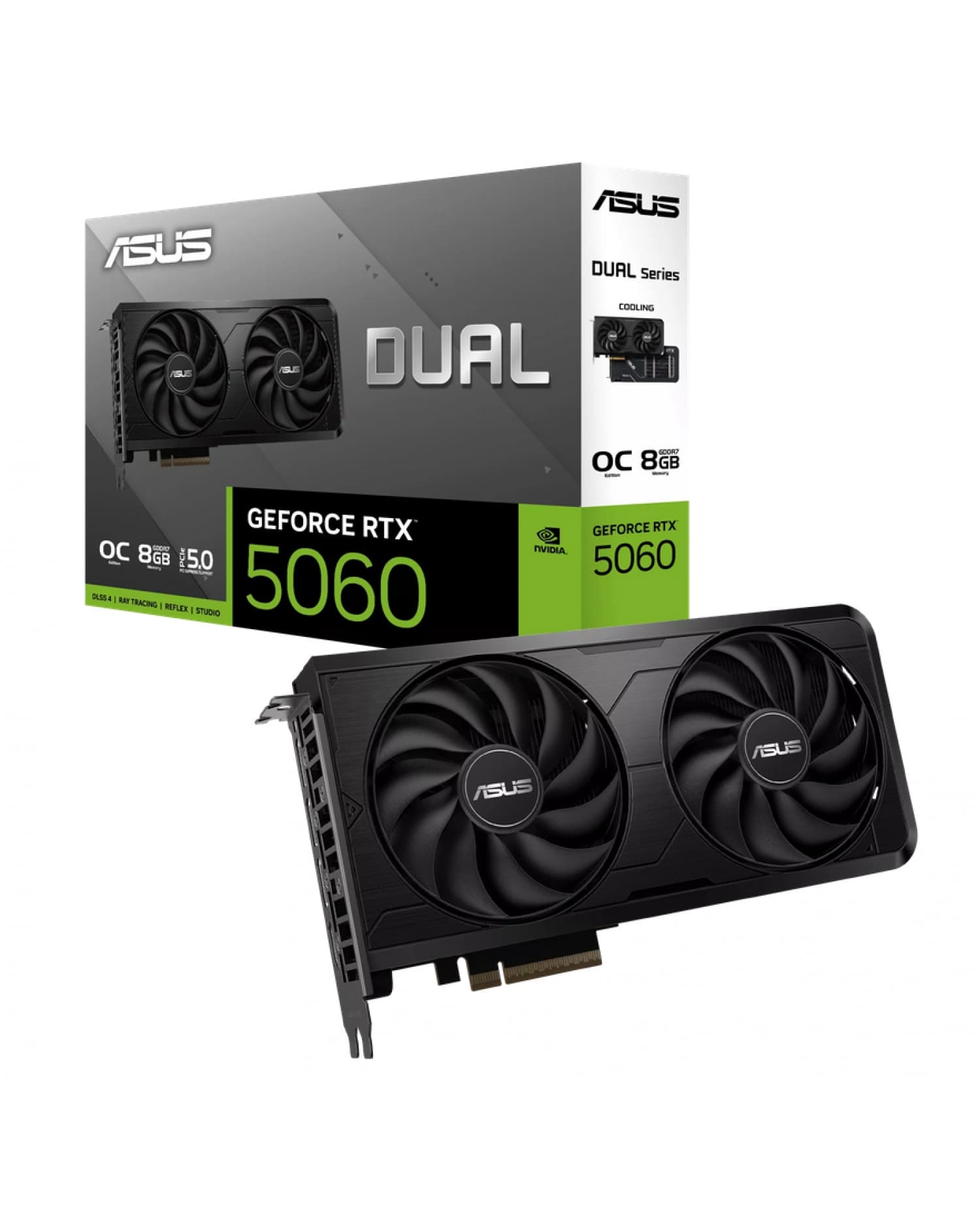 PLACA DE VIDEO ASUS DUAL RTX 5060 8GB EVO OC