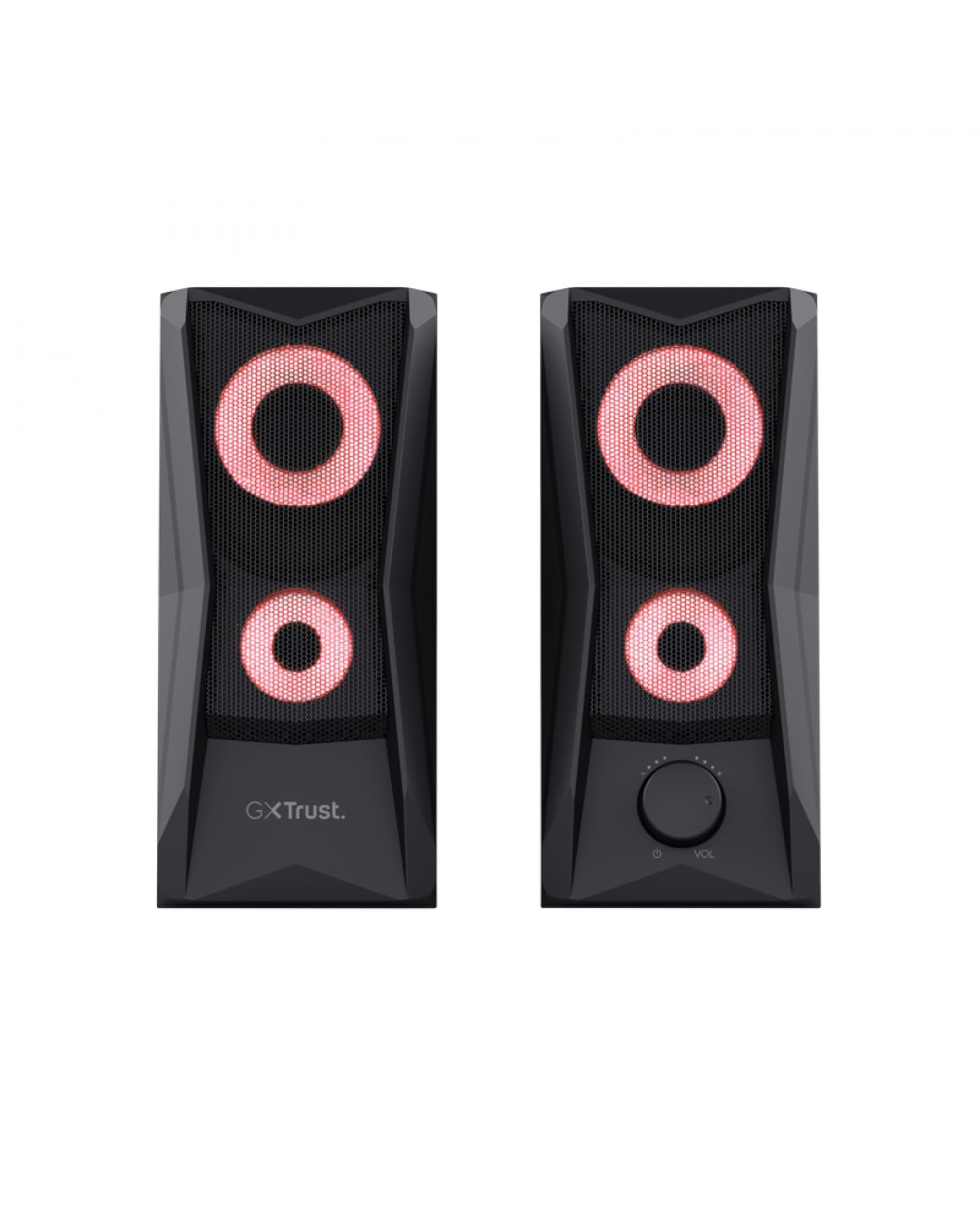 PARLANTE TRUST JAVV RGB SET BLACK 2.0 GXT606B