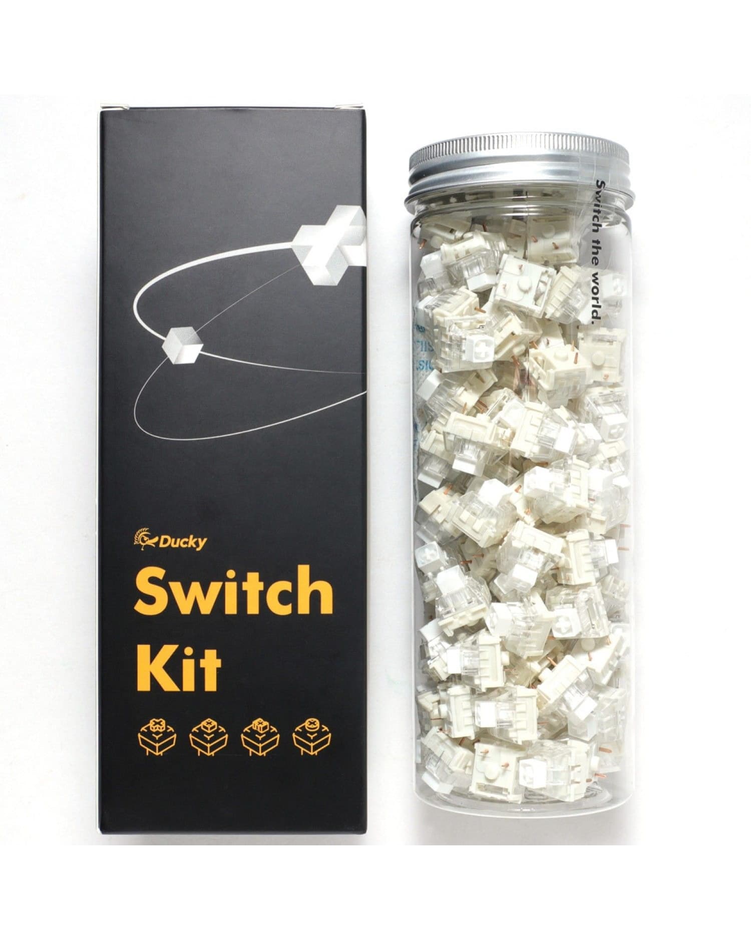 SWITCH KIT DUCKY KAILH BOX WHITE
