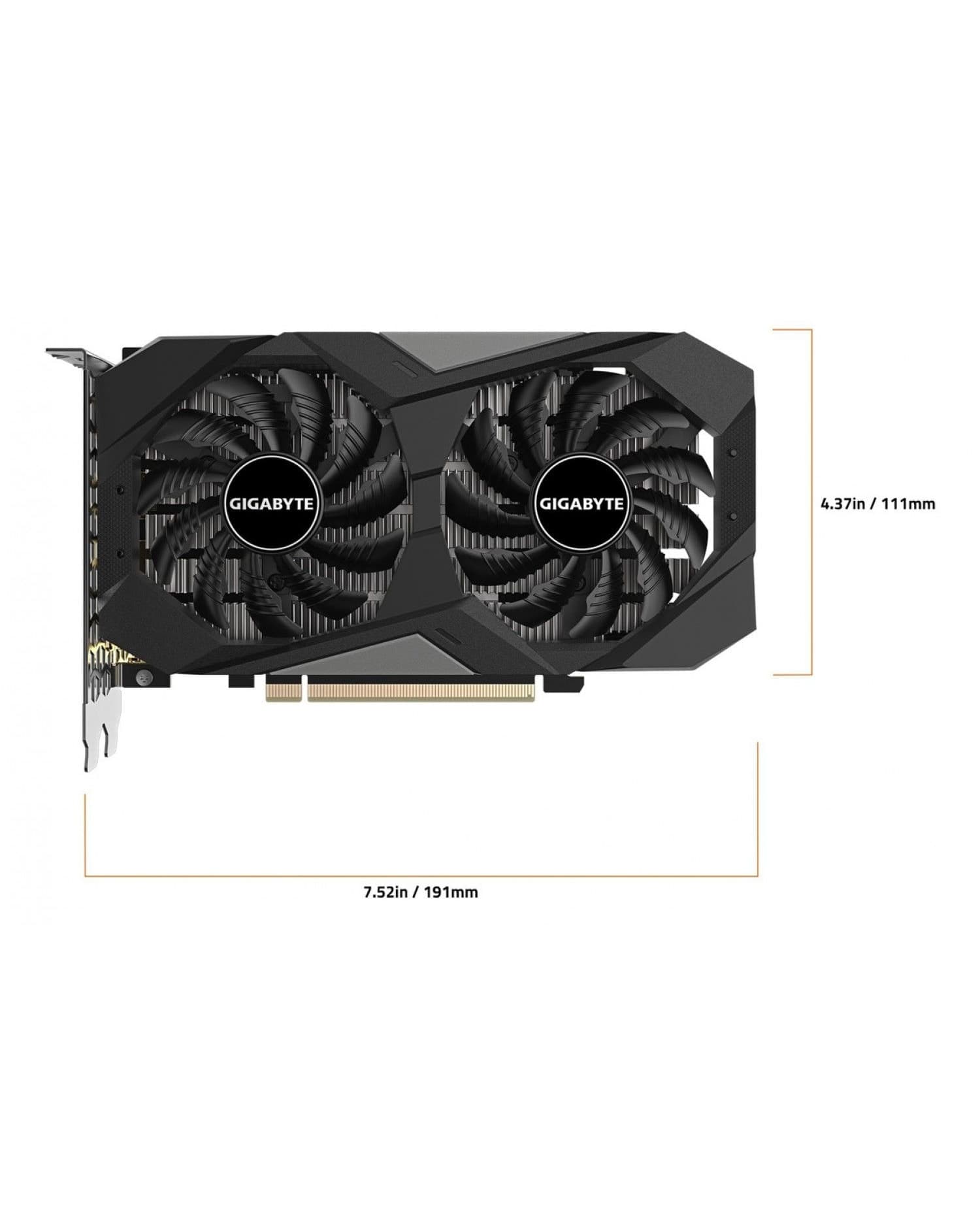 PLACA DE VIDEO GIGABYTE RTX 3050 GDDR6 6GB