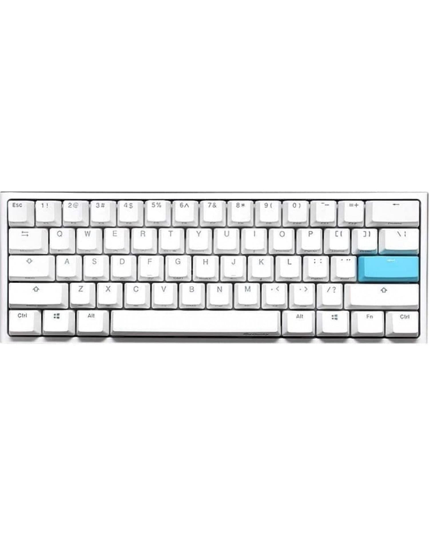 TECLADO GAMER DUCKY ONE 2 MINI WHITE SESALWWT1