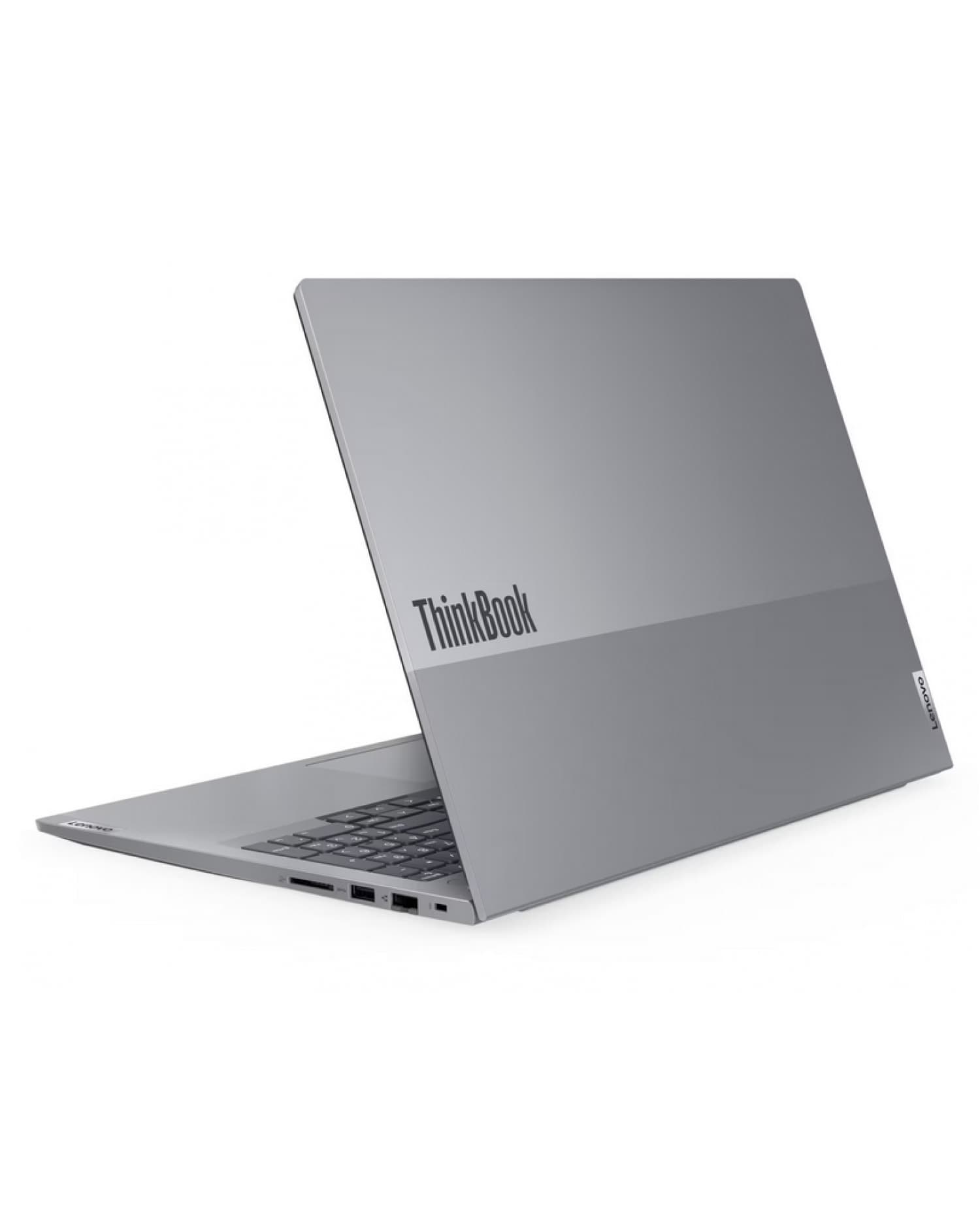 NOTEBOOK LENOVO THINKBOOK 16 AMD RYZEN 5 8GB DDR5 512SD FHD FDOS
