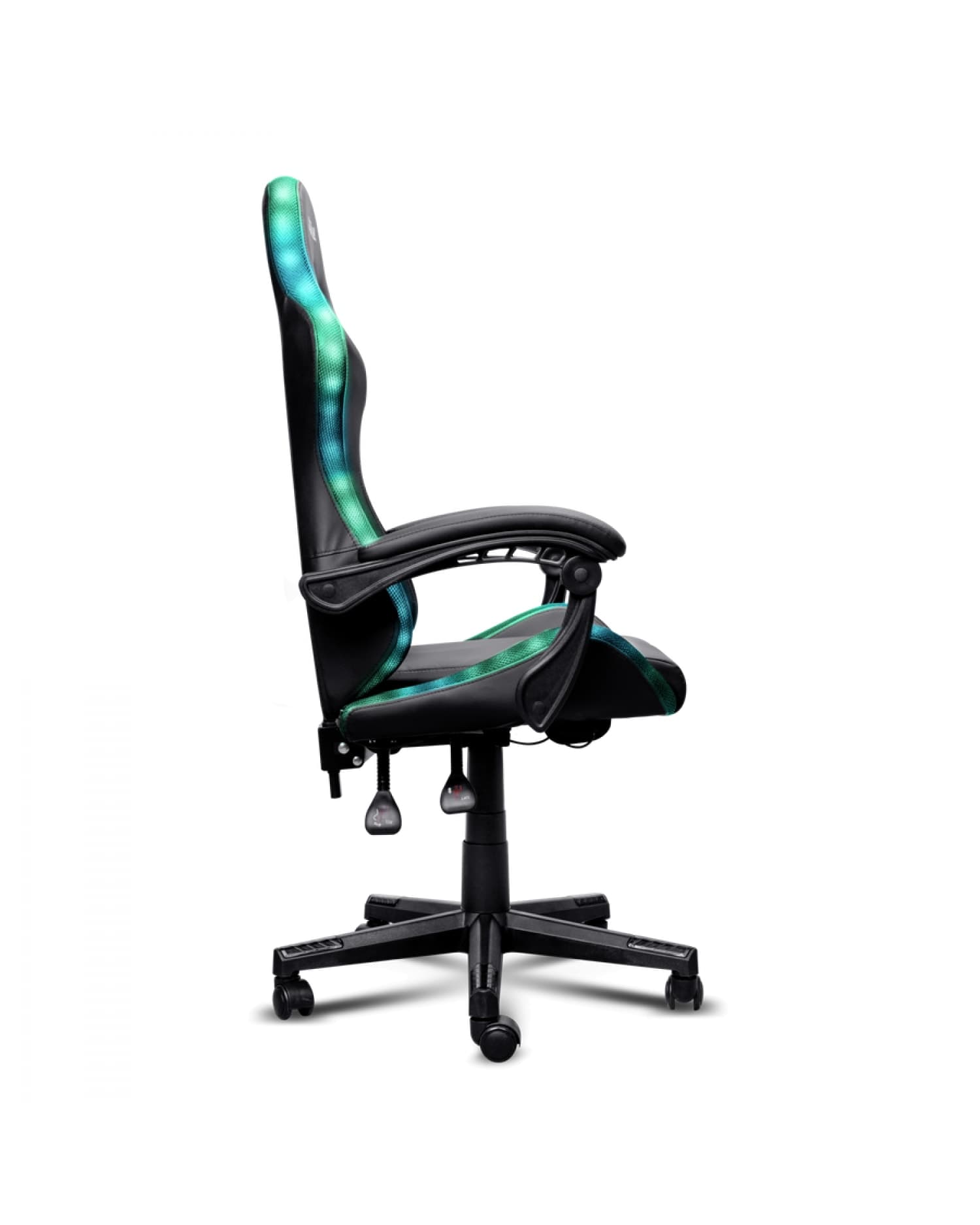 SILLA GAMER GXTRUST 704 RONIQ CON ILUMINACIÓN RGB AJUSTABLE NEGRO