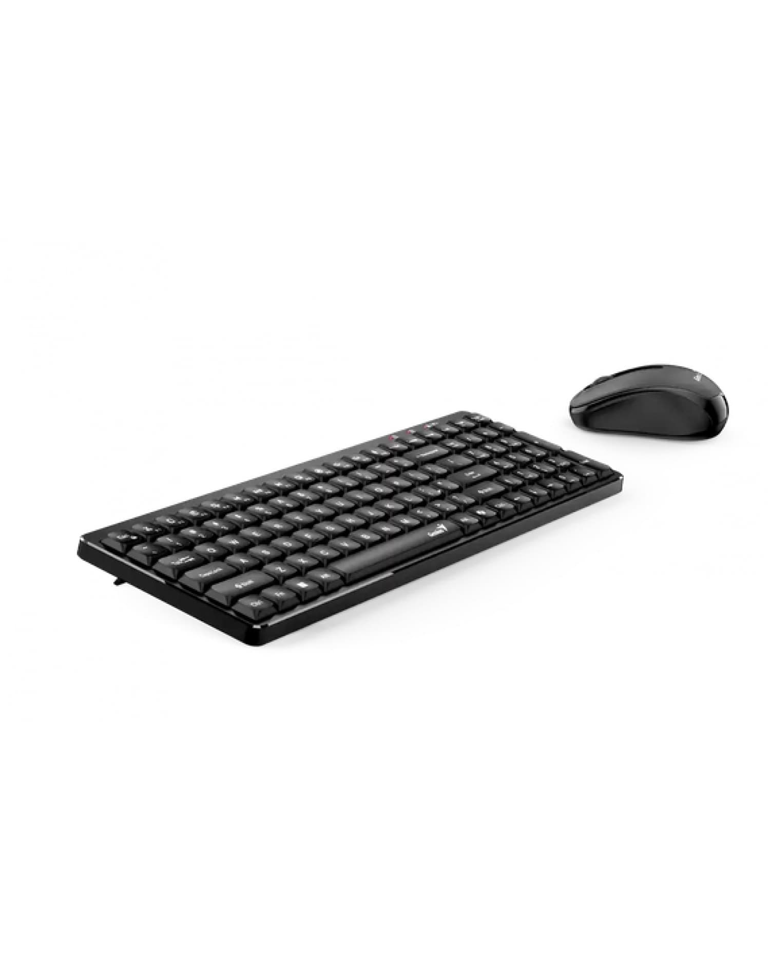 TECLADO + MOUSE WIRELESS GENIUS LUXEMATE Q8100 BLACK