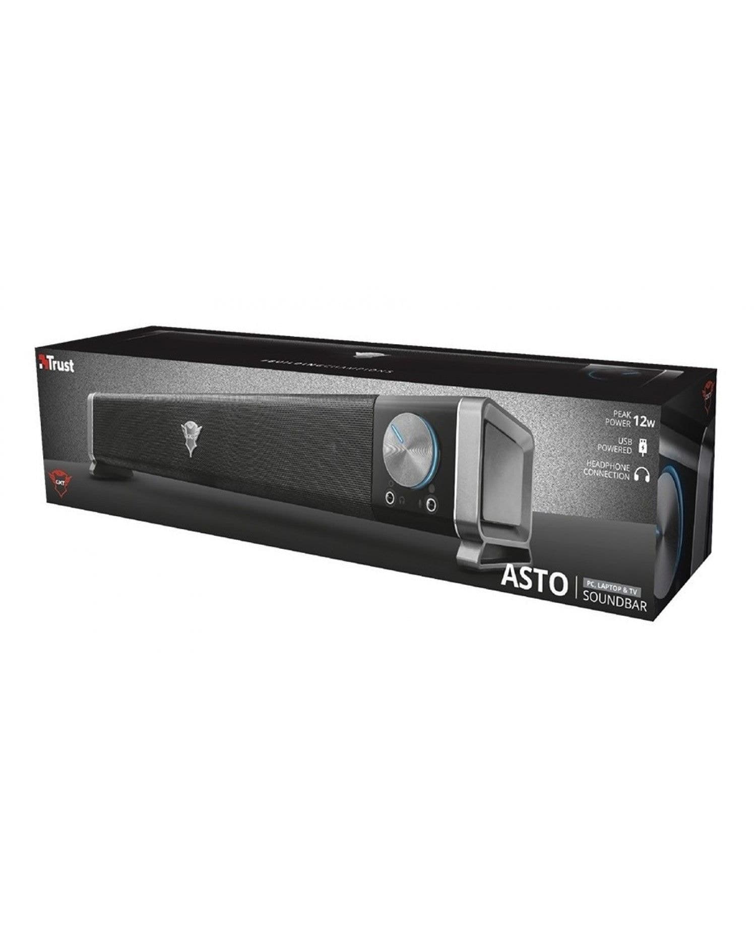 PARLANTE BARRA DE SONIDO TRUST ASTO