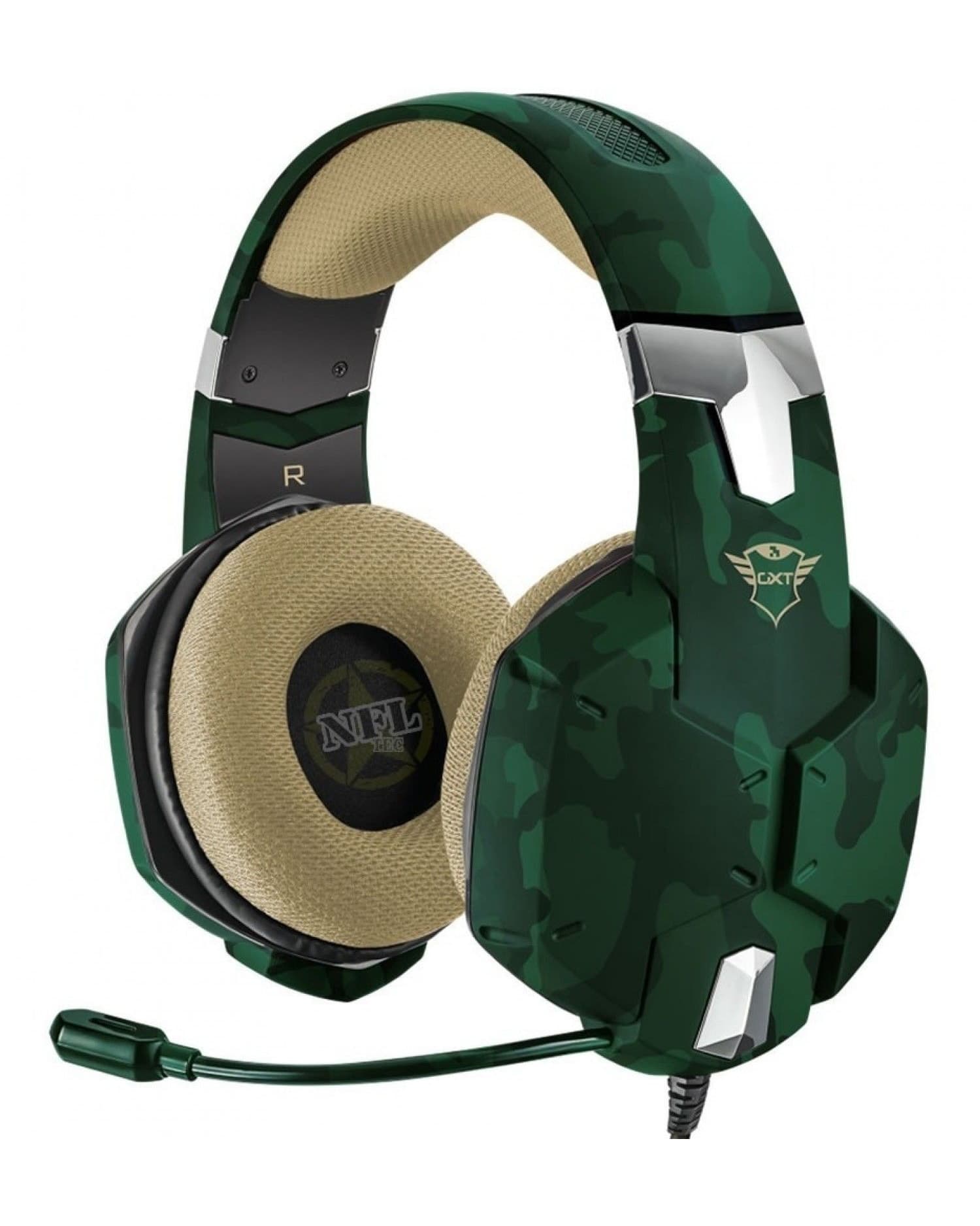 OUTLET AURICULAR GAMER TRUST CARUS JUNGLE GXT 322C