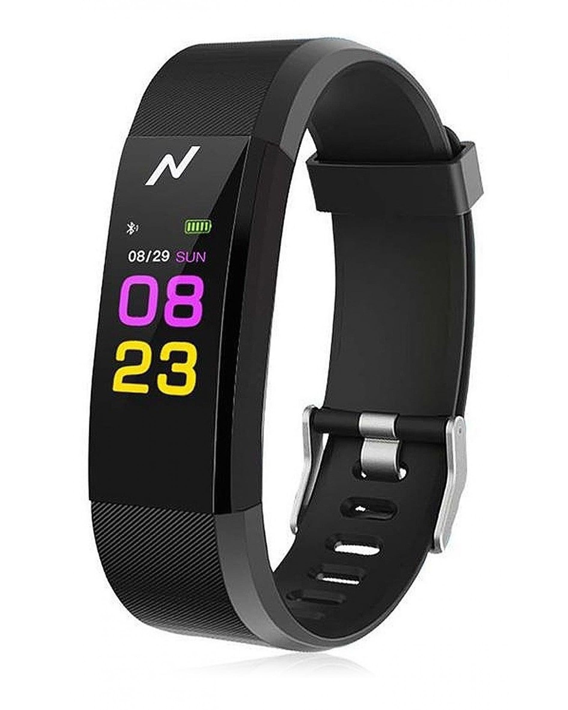 PULSERA NOGANET BT FITNESS NEGRA NG-SB01