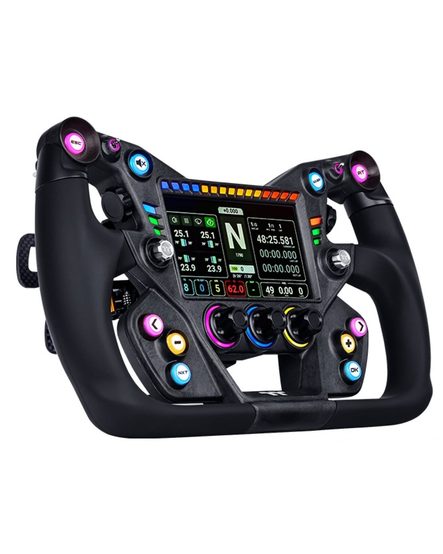 SIMULADOR THERMALTAKE VOLANTE PREMIUM XRW-G1 GT PANTALLA TOUCH DISPLAY