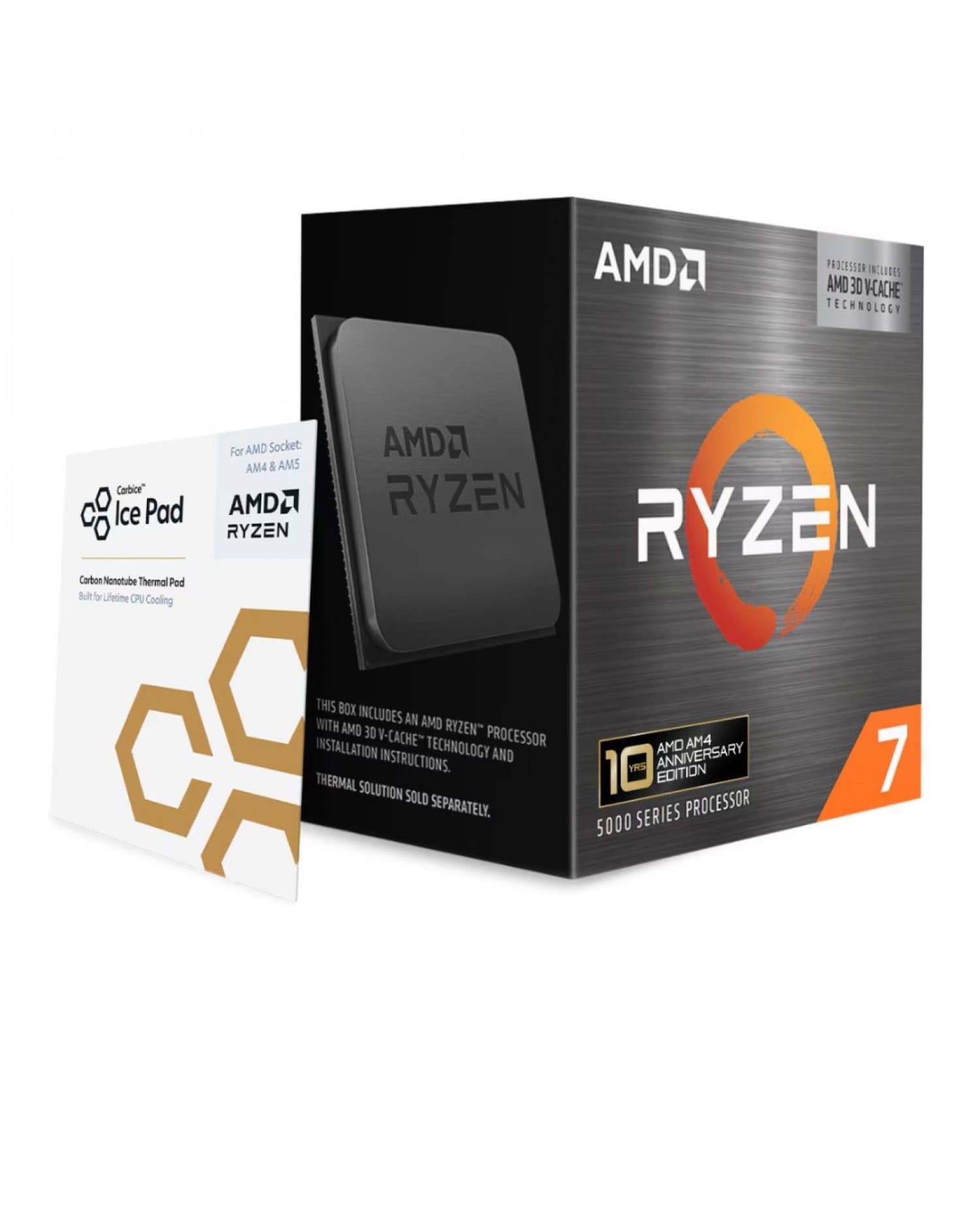PROCESADOR AMD (AM4) RYZEN 7 5800X3D / SIN COOLER