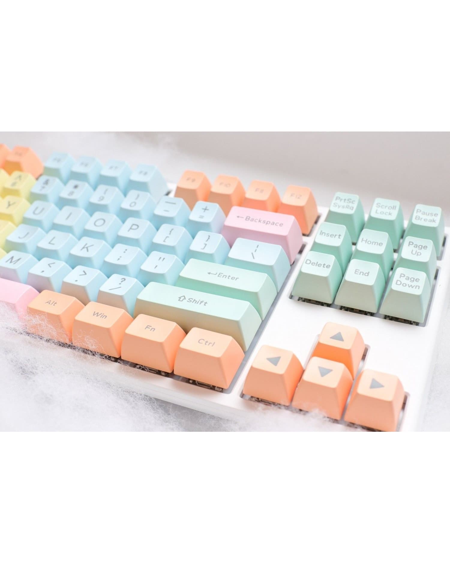 SET DE TECLAS DUCKY COTTON CANDY 108 TECLAS DOUBLE SHOT KEYCAP