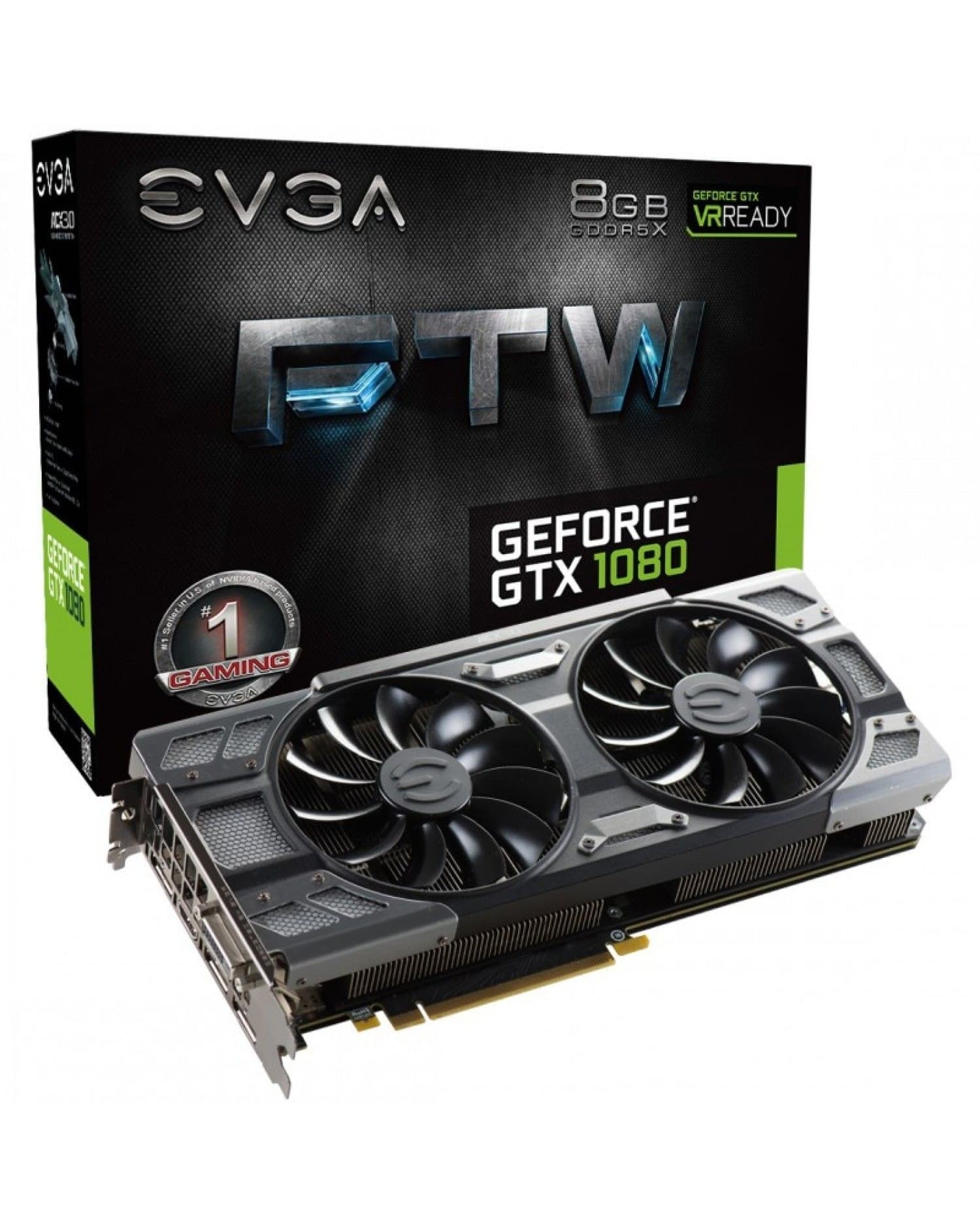 OUTLET PLACA DE VIDEO EVGA GTX 1080 FTW 8GB DDR5X