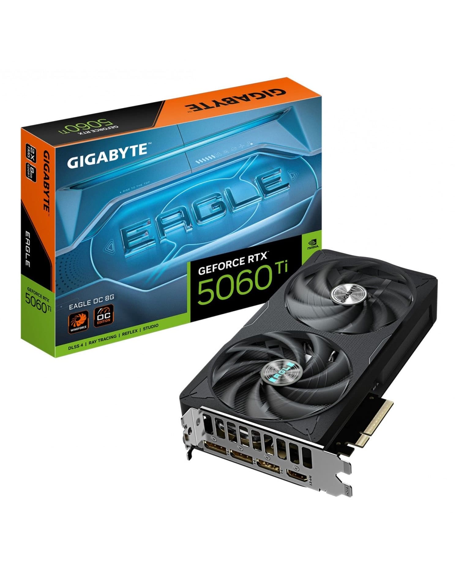PLACA DE VIDEO GIGABYTE RTX 5060TI EAGLE OC 8GB