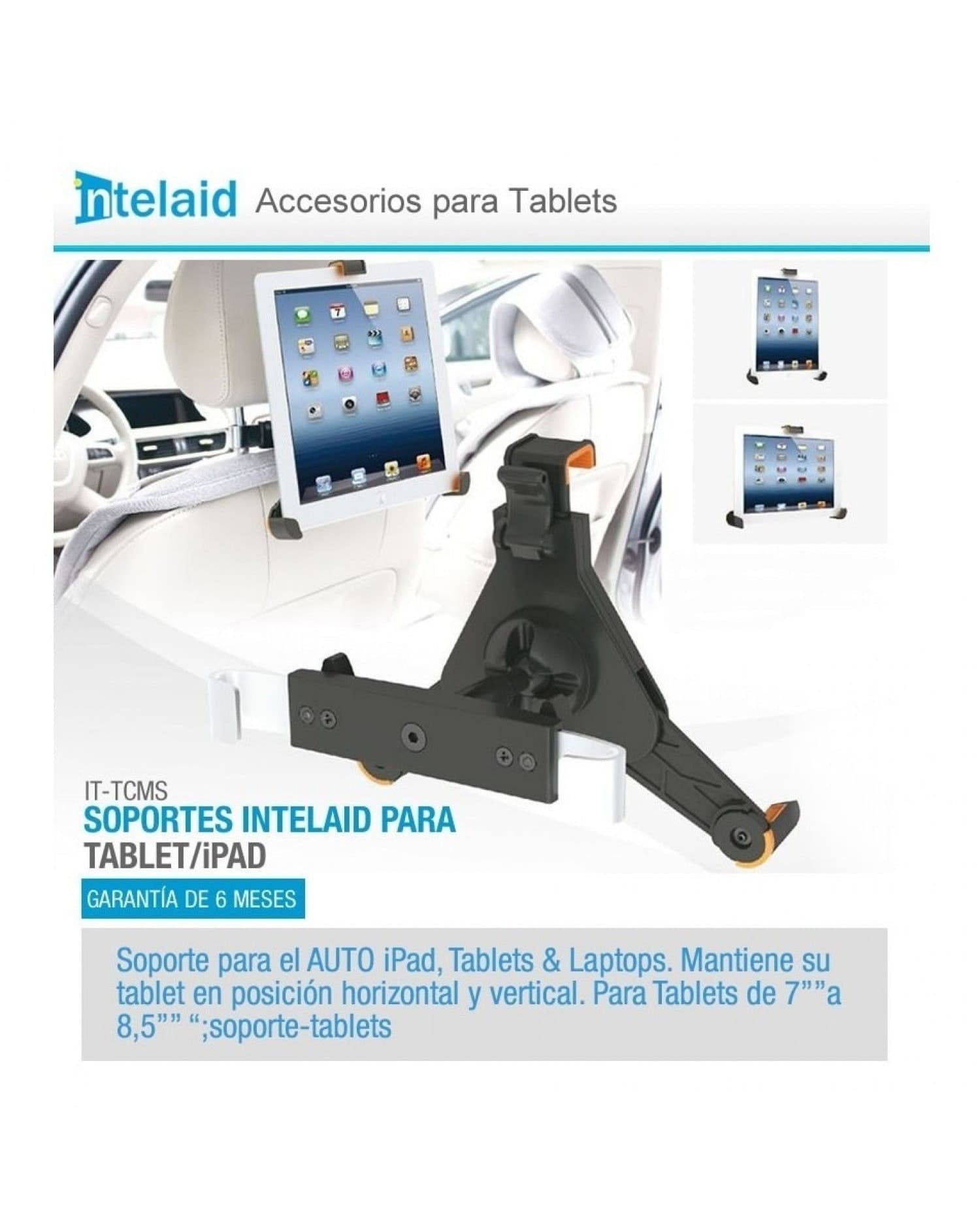 SOPORTE INTELAID P/ AUTO TABLET 8.5 IT-TCMS
